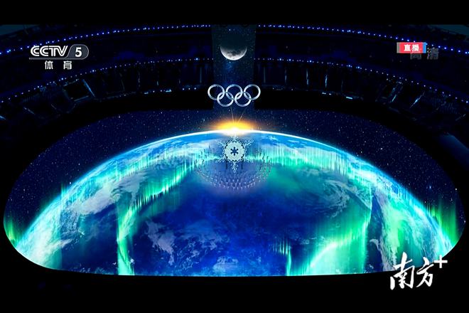 全球共賞 閃耀冬奧 翠亨新區(qū)燈企以科技之光點亮北京冬奧會開幕式